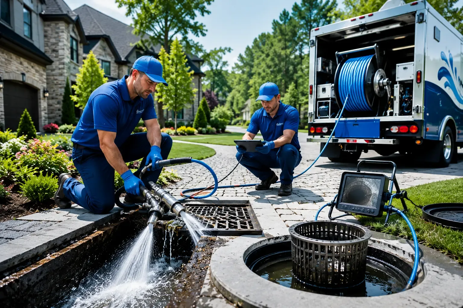 Local outdoor drain cleaning professionals in Marshall, MI